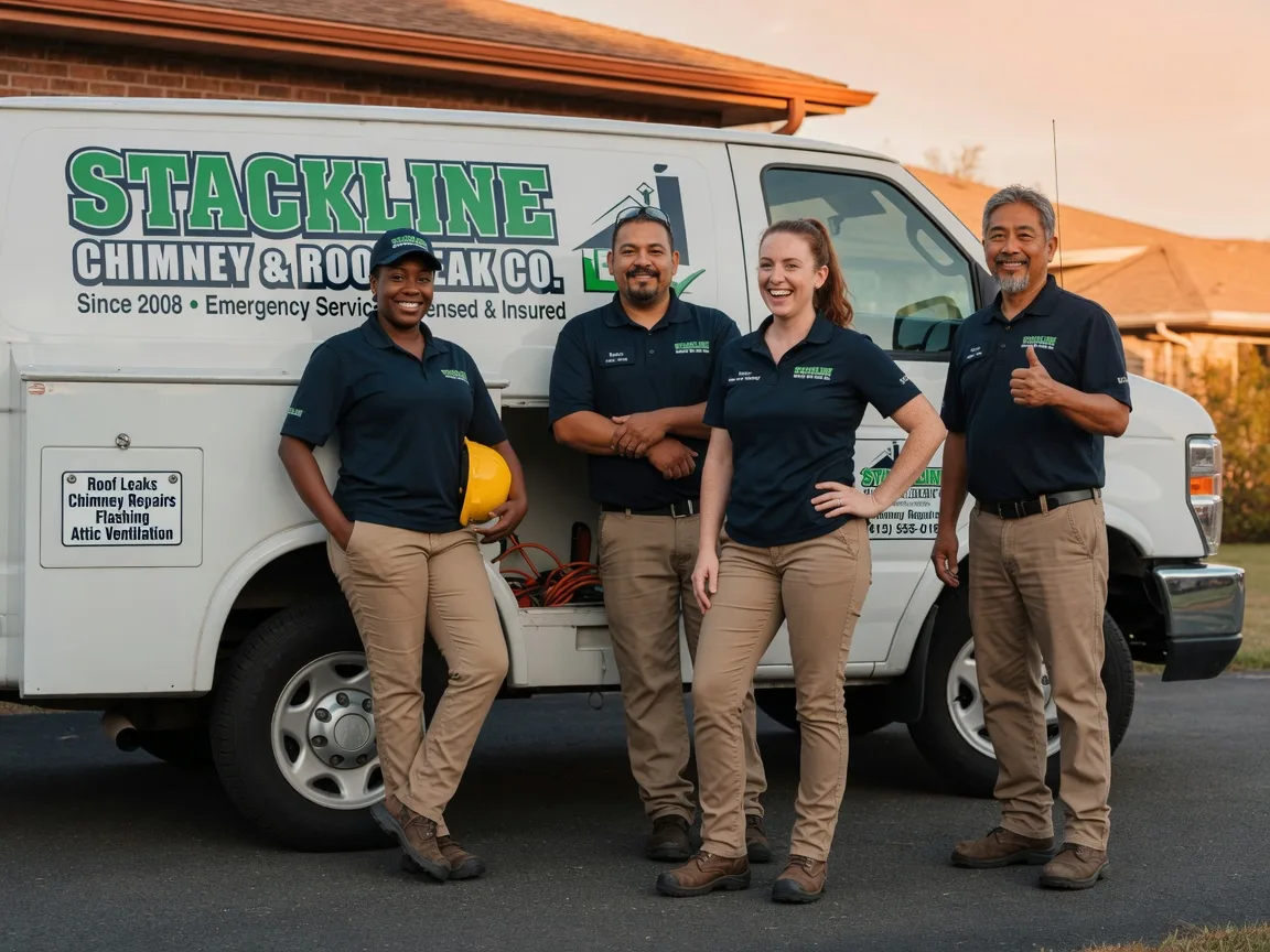 Chimney flashing repair company in North Royalton, OH